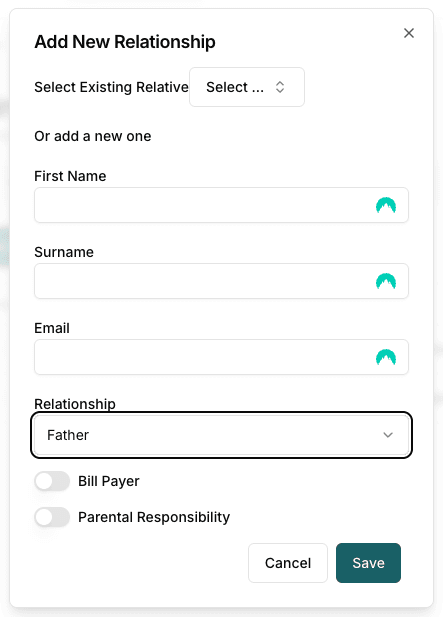 Edit Extra Charge