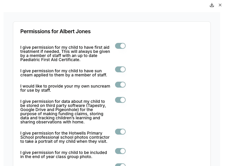Staff List View
