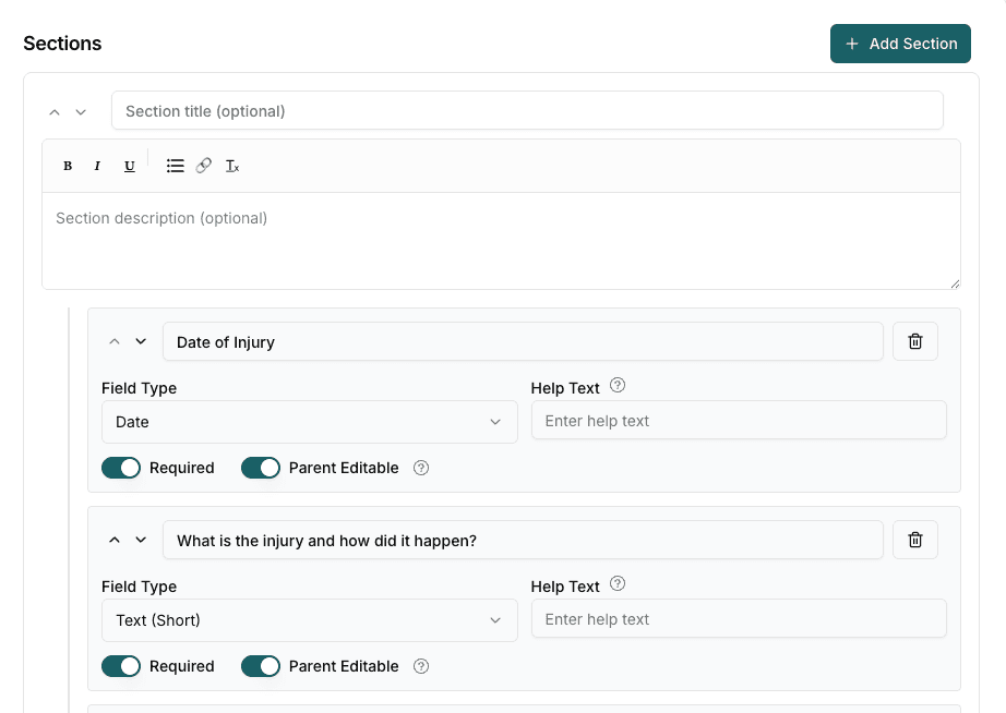 Staff List View