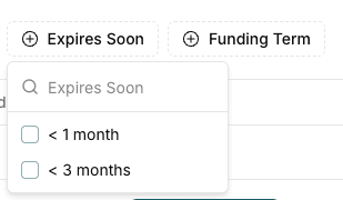 Funding Expires