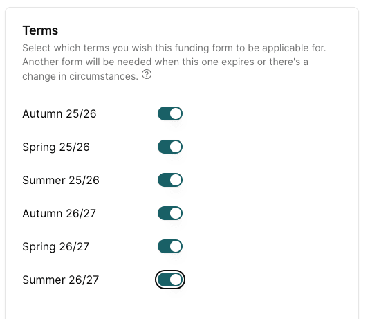 Verify Funding Form