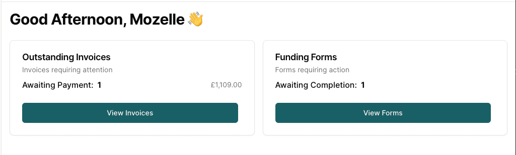 Parent portal